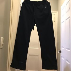 Navy Blue Badger Track Pants, MEDIUM